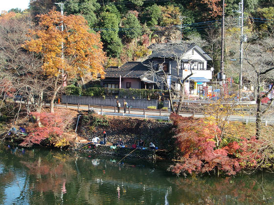 2010年11月鎌北湖と秩父長瀞の紅葉ツーリング