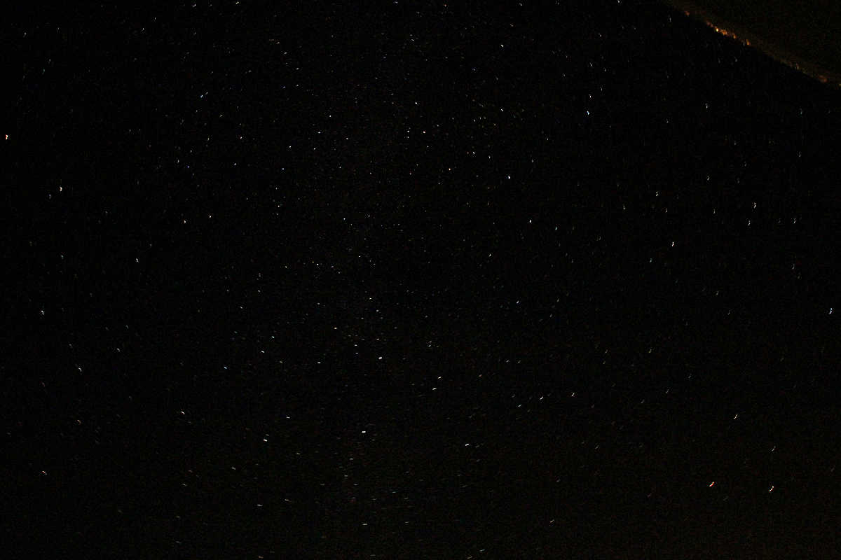 サロマ湖の星空