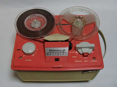 HITACHI製テープレコーダーBelsonaJ_TRQ-550